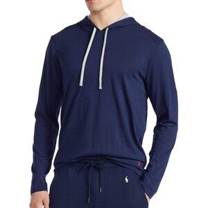 Polo Ralph Lauren Men’s Supreme Comfort Loungewear Hoodie Navy, Size 2XL (New)